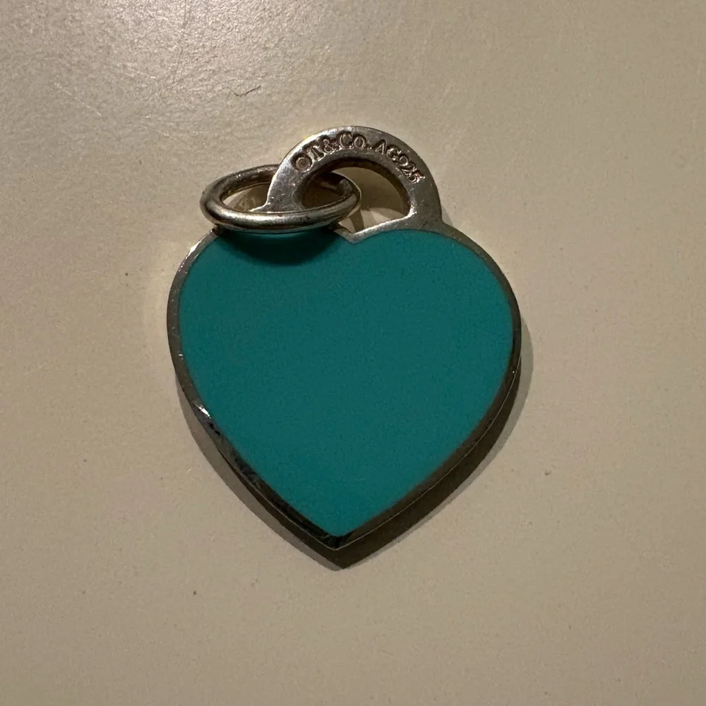Tiffany & Co. Return to Tiffany Heart Tag Pendant Blue Enamel - Picture 6 of 12